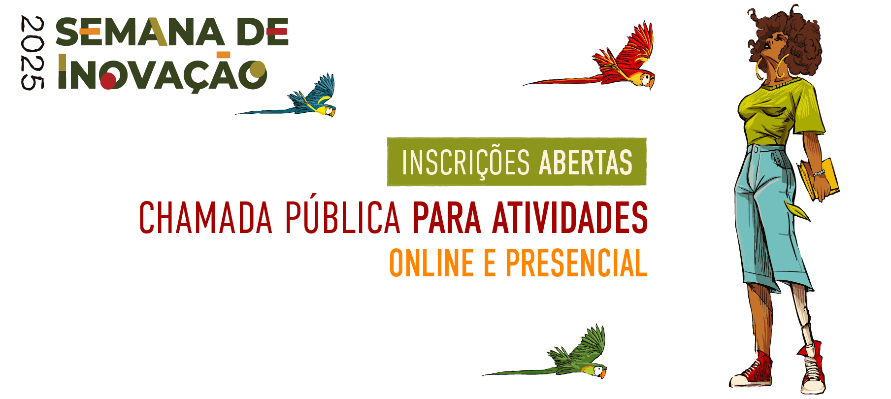 Semana de Inovação de 29 a 31 de OUTUBRO